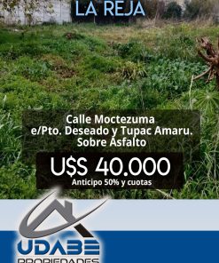 Lote 700 ms. en La Reja